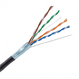 KE-Line Cat.5E (F/UTP) 305m 300MHz PE árnyékolt kültéri fali kábel