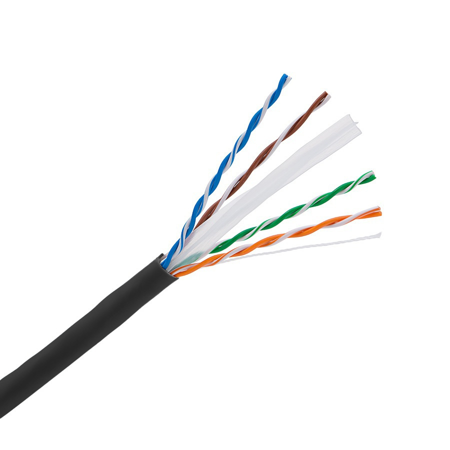 KE-Line Cat.6 (U/UTP) 500m 400MHz PE árnyékolatlan kültéri fali kábel
