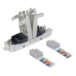 KE-Line KE-EXT-EA-IP68 Cat6A EA IP68 500MHz kültéri kábel toldó