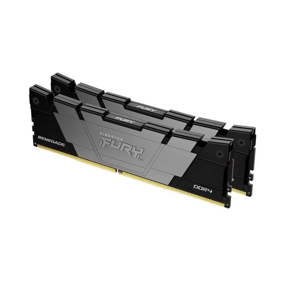 KINGSTON FURY Memória DDR4 32GB 3600MHz CL16 DIMM (Kit of 2) 1Gx8 Renegade Black