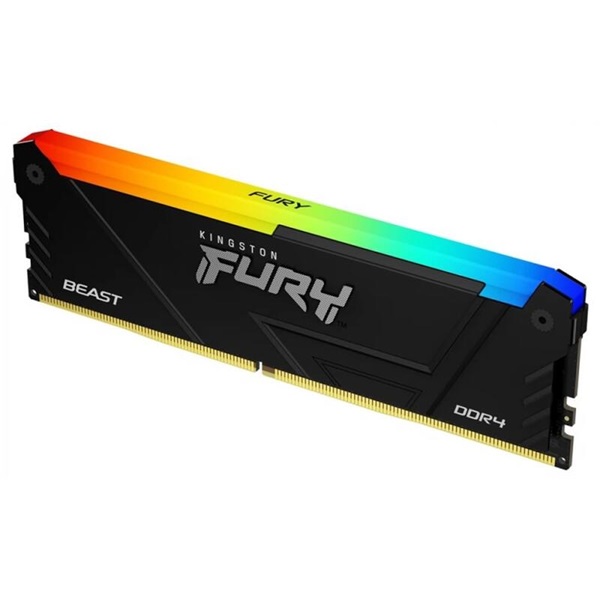 KINGSTON FURY Memória DDR4 8GB 3200MHz CL16 DIMM Beast RGB