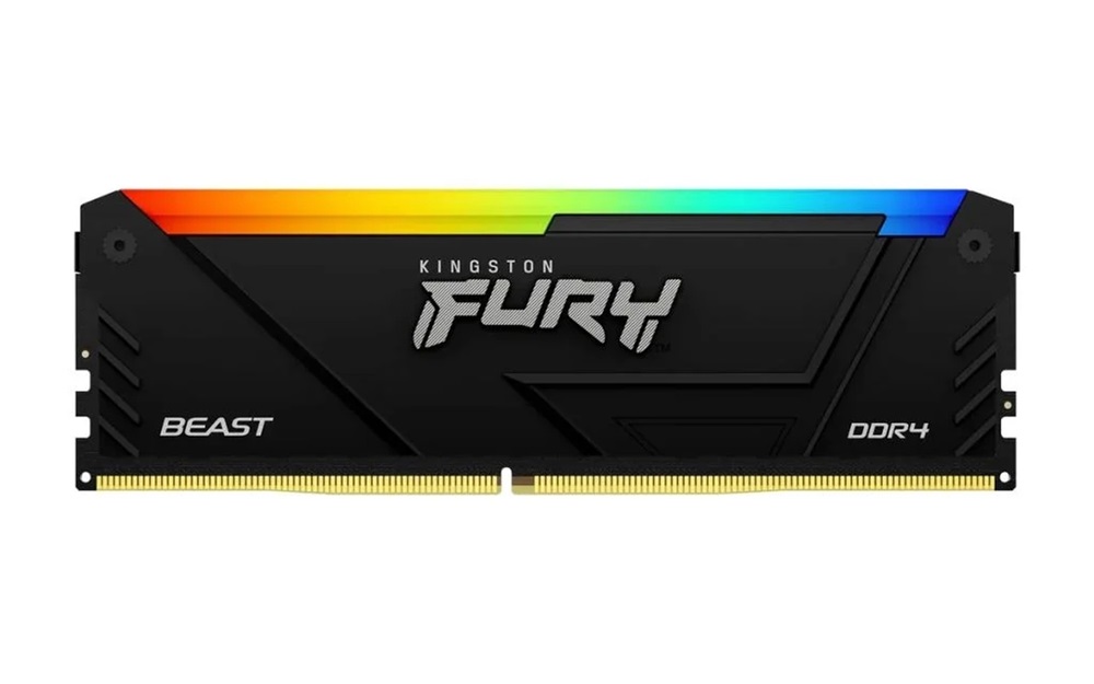 KINGSTON FURY Memória DDR4 8GB 3600MHz CL17 DIMM Beast RGB