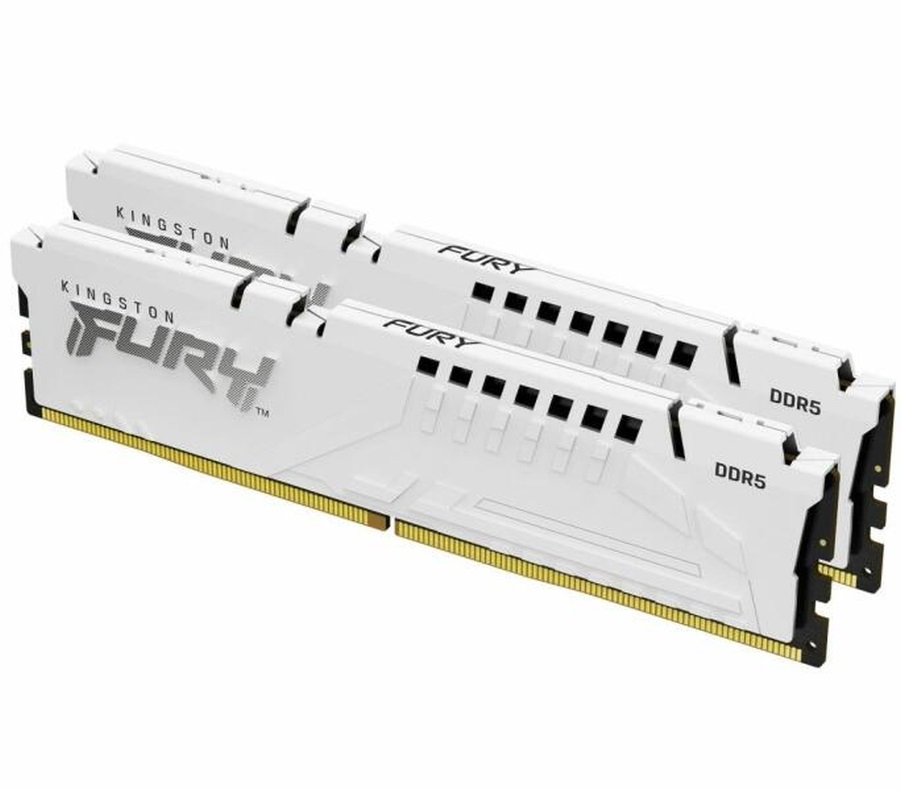 KINGSTON FURY memória DDR5 64GB 6000MHz CL36 DIMM (Kit of 2) Beast White EXPO