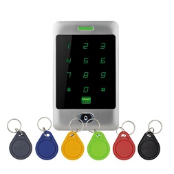 KIT-CON-A3 Kültéri / fém / 125kHz / 6db CON-TAG-el / IP65 RFID olvasó és kódzár