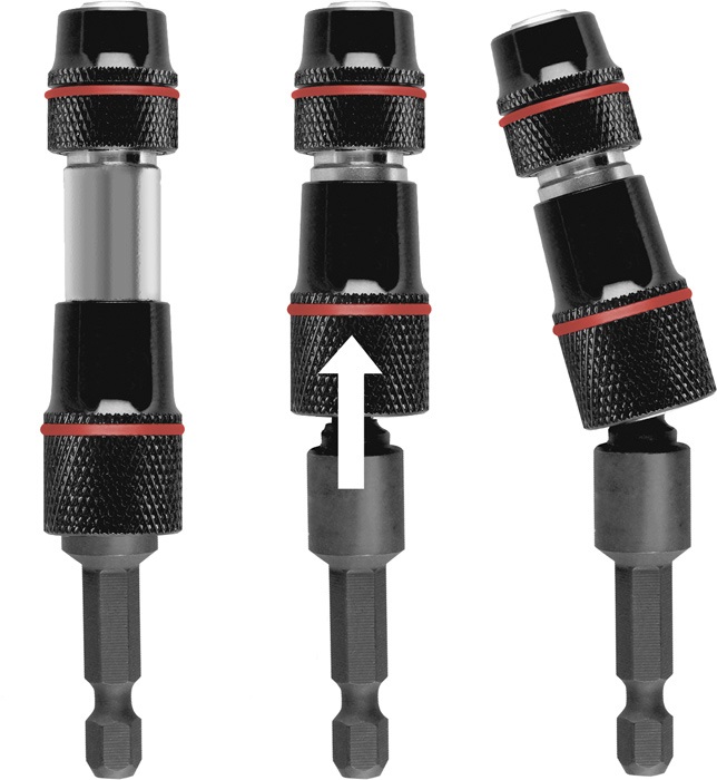 KWB 49100200 PROFI TRIPLE-FIX mágneses kardános bittartó adapter