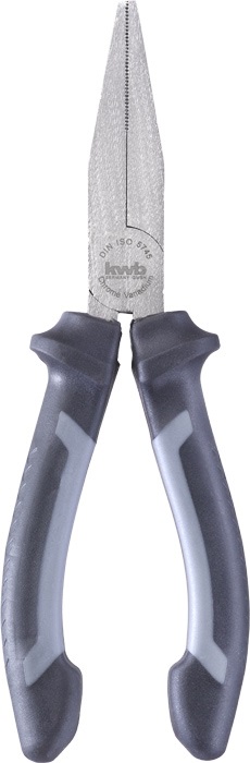 KWB 49381110 PROFI CrV FLAT NOSE PLIERS 160 mm laposfogó
