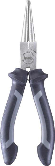 KWB 49381610 PROFI CrV ROUND NOSE PLIERS 160 mm kúpos fogó