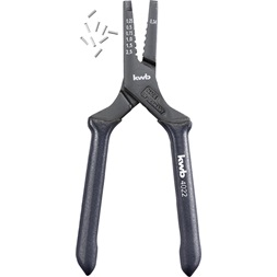 KWB 49402200 PROFI érvéghüvellyel 30x0,5, 0,75, 1,0, 1,5, 2,5 mm érvéghüvely krimpelő fogó