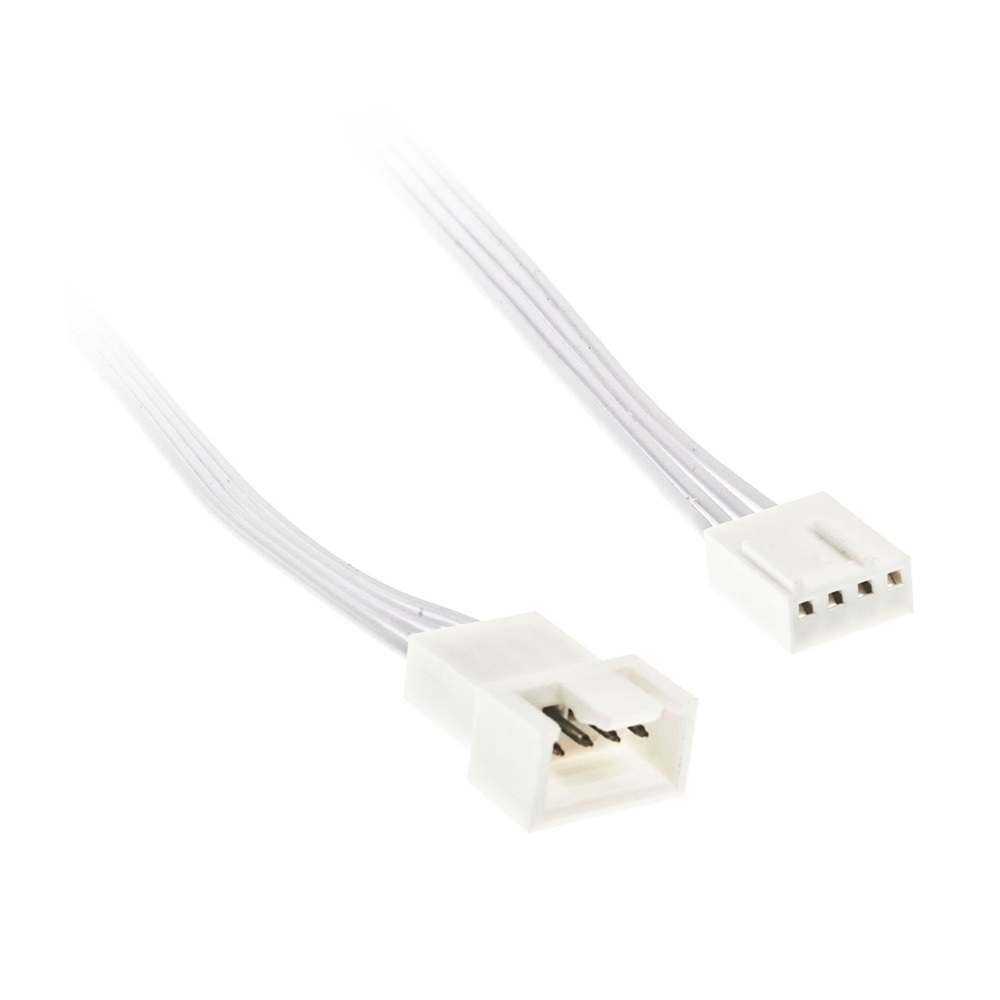 Kábel 4pin PWM hosszabbító, 60cm, Fehér