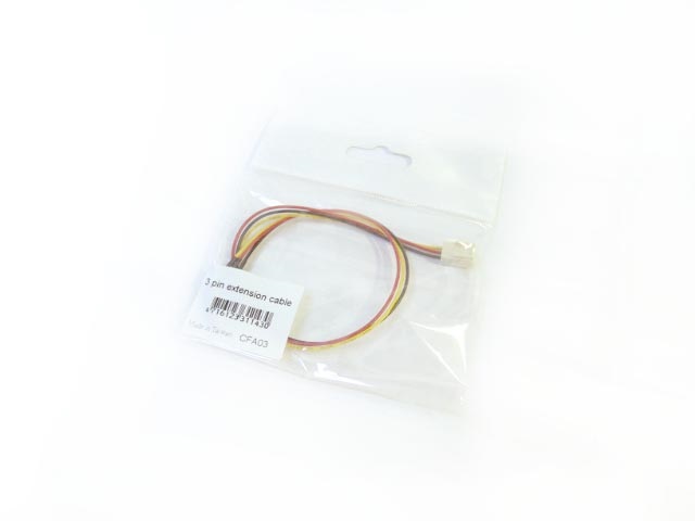 Kábel Hűtő Kolink 3-Pin hosszabbító 30cm
