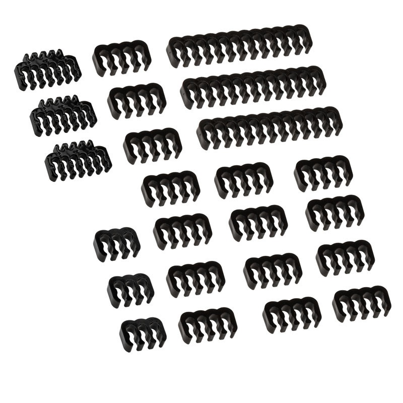 Kábel Kolink Core Pro fonott kábelhosszabbító kit 12V-2x6 Type 1 - Jet Black