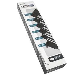 Kábel Kolink Core Pro fonott kábelhosszabbító kit 12V-2x6 Type 2 -   Jet Black/Brilliant White