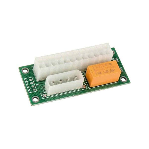 Kábel Kolink Dual/Multi Tápszinkron Adapter 24-Pin + 4-Pin