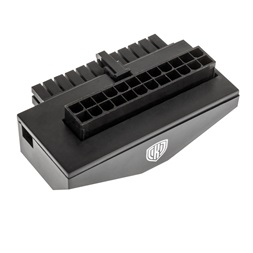 Kábel Modding Kolink Core Adept ARGB 24-Pin 9 fokos adapter Fekete