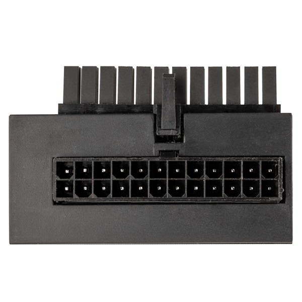 Kábel Modding Kolink Core Adept ARGB 24-Pin 9 fokos adapter Fekete