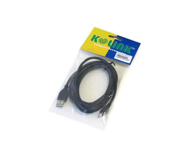 Kábel USB Összekötő Kolink USB 2.0 A (Male) - micro B (Male) 1.8m