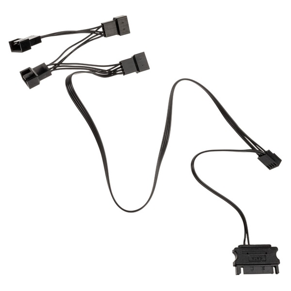 Kábel hűtő Kolink 4-Pin PWM Elosztó 4-es 35cm