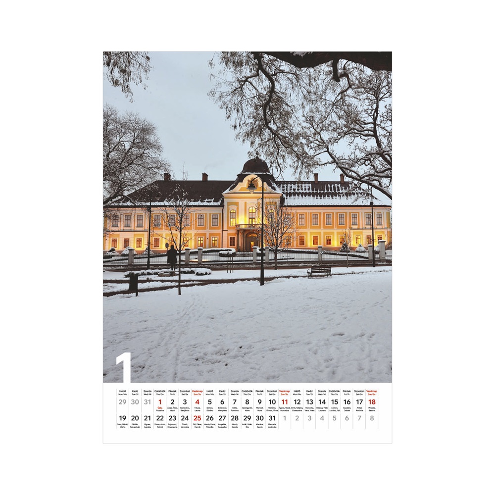 Kalendart 2026 T093 Magyarországot járva falinaptár