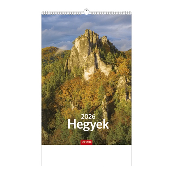 Kalendart 2026 T094 Hegyek falinaptár