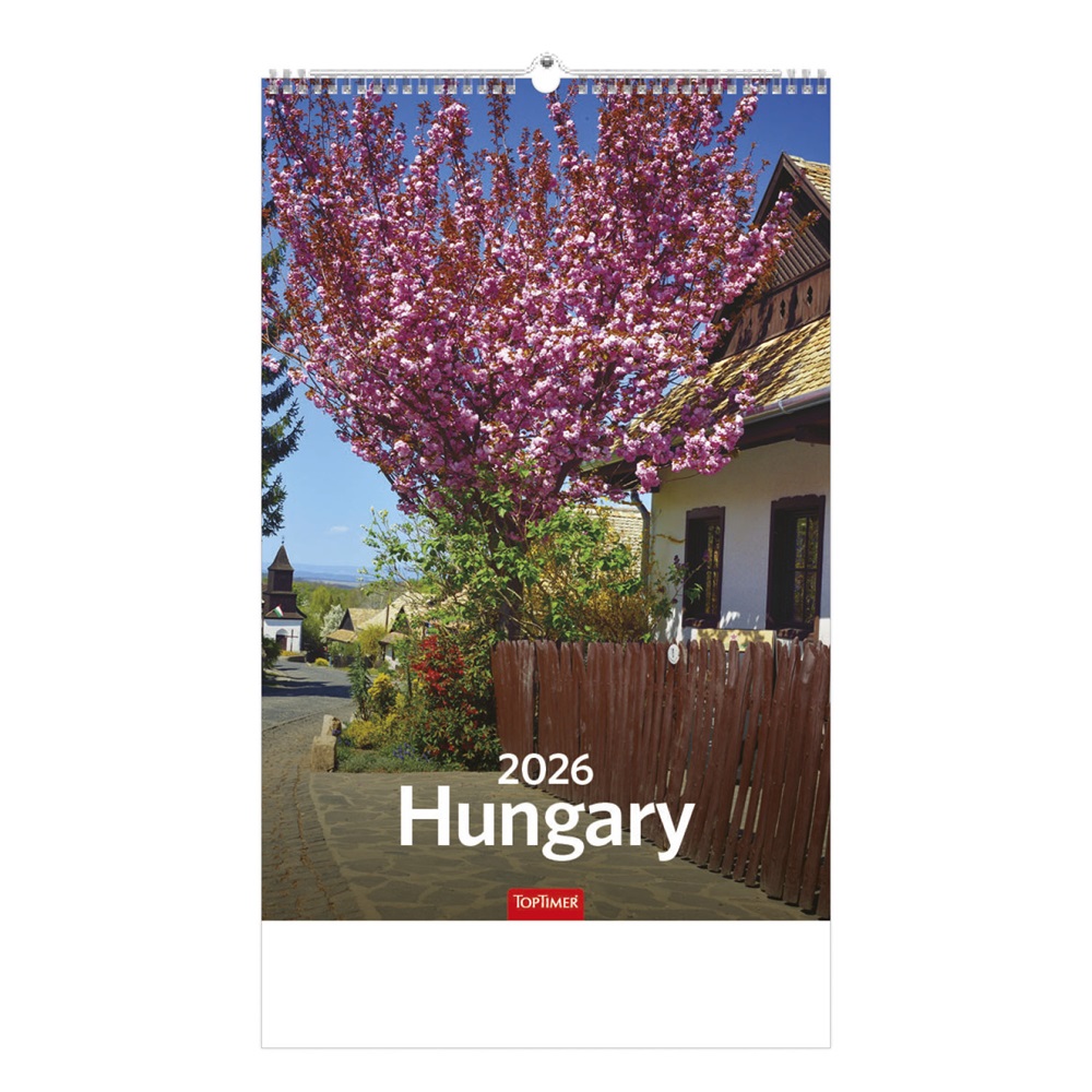 Kalendart 2026 T094 Hungary falinaptár