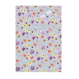 Kalendart 404 Notes found C167N A5 Flowers Blue élfestett notesz