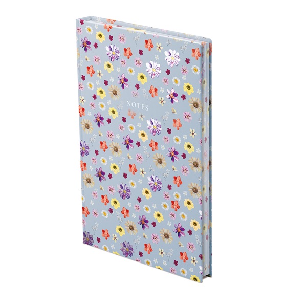 Kalendart 404 Notes found C167N A5 Flowers Blue élfestett notesz