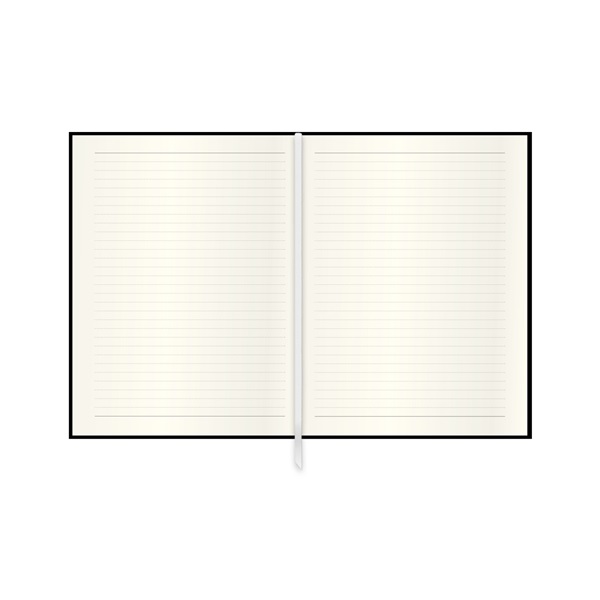 Kalendart 404 Notes found C167N A5 Flowers White élfestett notesz