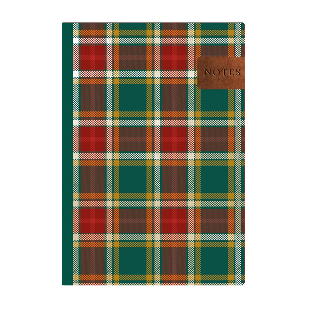 Kalendart 404 Notes found C167N A5 Scottish Green élfestett notesz