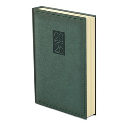 Kalendart Classic 2026 C020 B5 napi beosztású zöld határidőnapló