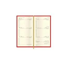 Kalendart Classic 2026 C035 zöld heti beosztású álló zsebnaptár