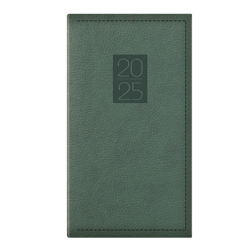 Kalendart Classic 2026 C035 zöld heti beosztású álló zsebnaptár