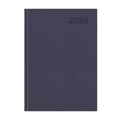 Kalendart Economic 2026 E021 A5 napi beosztású kék határidőnapló