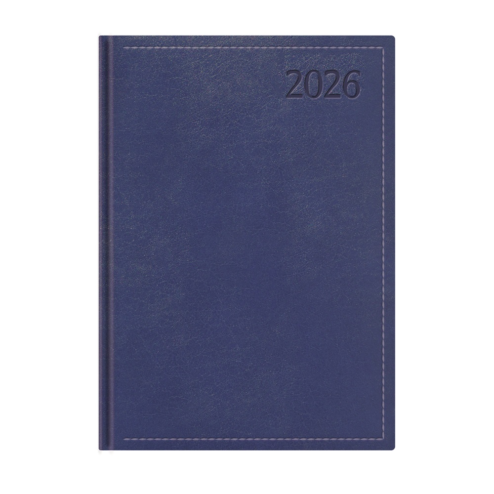 Kalendart Traditional 2026 T010 A4 heti beosztású kék határidőnapló