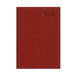 Kalendart Traditional 2026 T011 B5 heti beosztású bordó határidőnapló