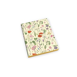 Kartos Summer Flowers A5 arany élfestett füzet