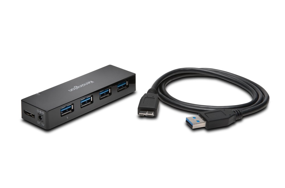 Kensington K39122EU Charging 4 portos USB 3.0 Hub