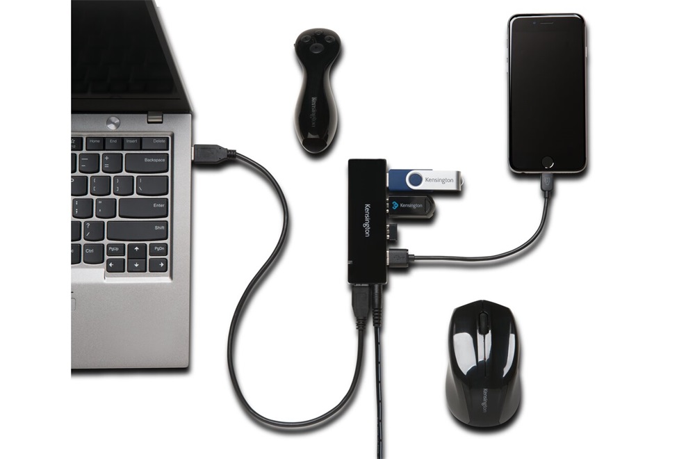 Kensington K39122EU Charging 4 portos USB 3.0 Hub