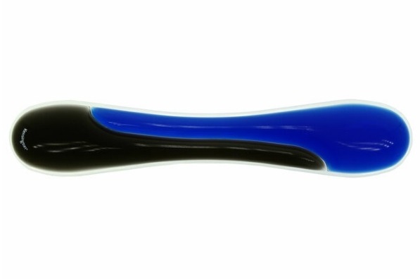 Kensington 62397 Duo Gel billentyűzethez géltöltésű fekete-kék csuklótámasz