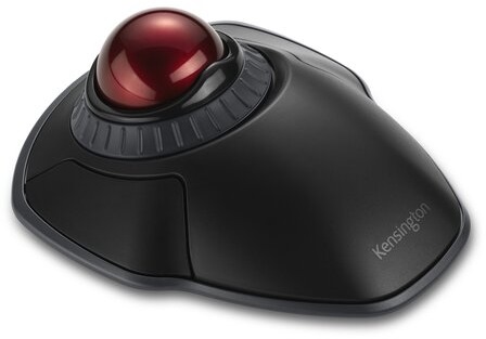 Kensington K70992WW Orbit fekete vezeték nélküli görgető gyűrűs hanyattegér