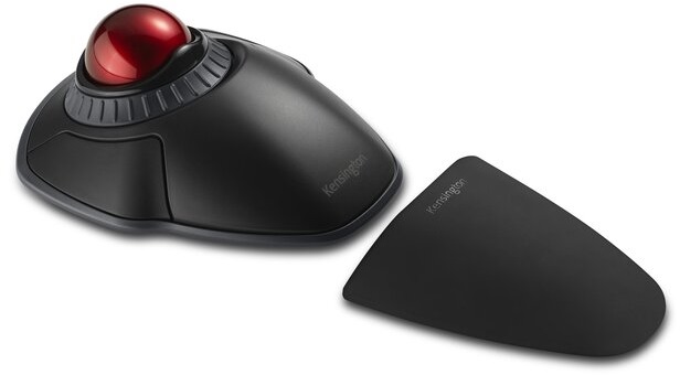Kensington K70992WW Orbit fekete vezeték nélküli görgető gyűrűs hanyattegér