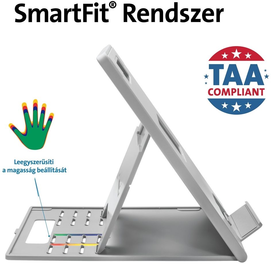 Kensington K50421EU SmartFit Easy Riser Go 14" állítható ergonomiai laptop állvány
