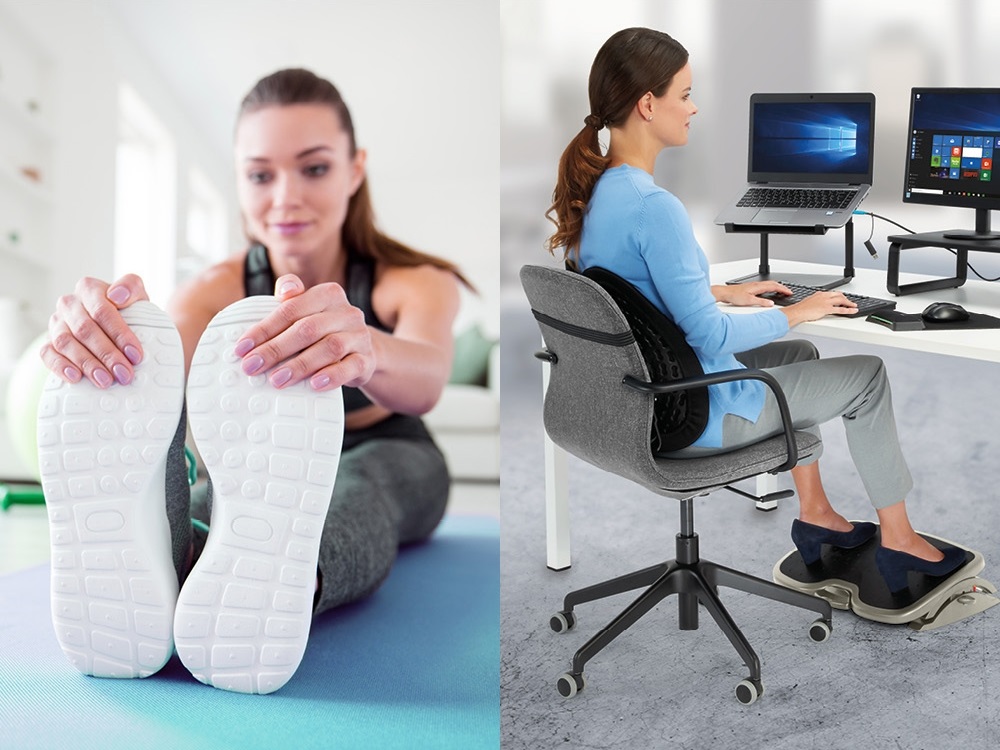 Kensington ACCO56146 SmartFit Solemate Plus dönthető lábtámasz