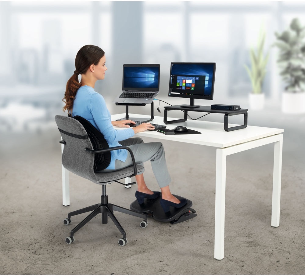 Kensington K52797WW SmartFit extra széles fekete monitorállvány