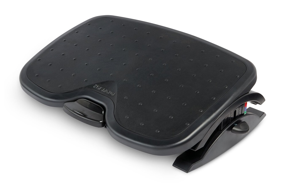 Kensington K52789WW SoleMate Plus állítható magasságú fekete lábtámasz
