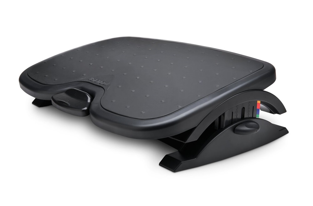 Kensington K52789WW SoleMate Plus állítható magasságú fekete lábtámasz