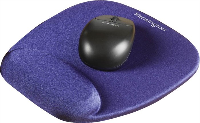 Kensington 64271 ergonomiai csuklótámaszos kék egérpad