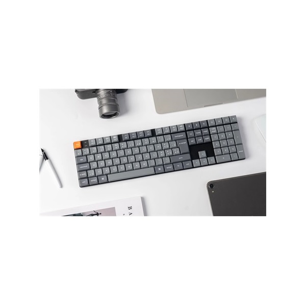 Keychron K5M-H1Z-HU K5 Max Bluetooth/USB HUN (Red Switch) vezeték nélküli mechanikus billentyűzet