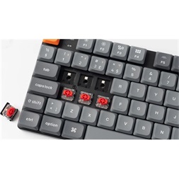 Keychron K5M-H1Z-HU K5 Max Bluetooth/USB HUN (Red Switch) vezeték nélküli mechanikus billentyűzet