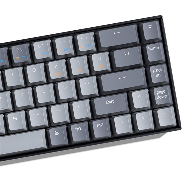 Keychron K6 RGB Bluetooth angol Gateron G Pro Red billentyűzet