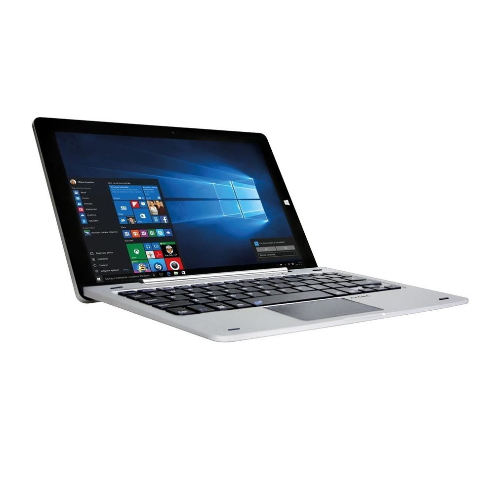 Kiano Intelect X3 HD 10,1"/Intel Atom Z8350/2GB/32GB/Int. VGA/Win10/ezüst laptop